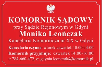 Komornik Sądowy Monika Leończak